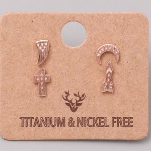 2 for $20 Tribal Stud Earrings